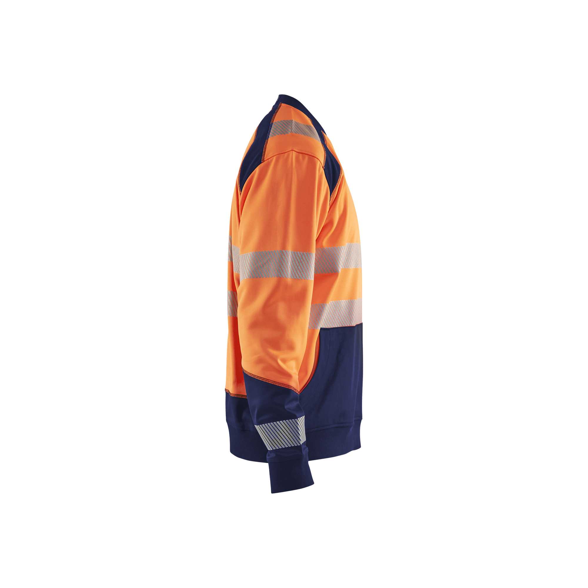 BLAKLADER 35412528 Hi Vis Reflective Sweatshirt MEN - Brushed Inside